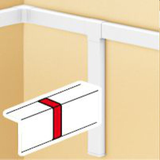 Legrand Stoßstellenabdeckung 637315 f. DLP 6