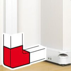 Legrand Flachwinkel 075644 50x145