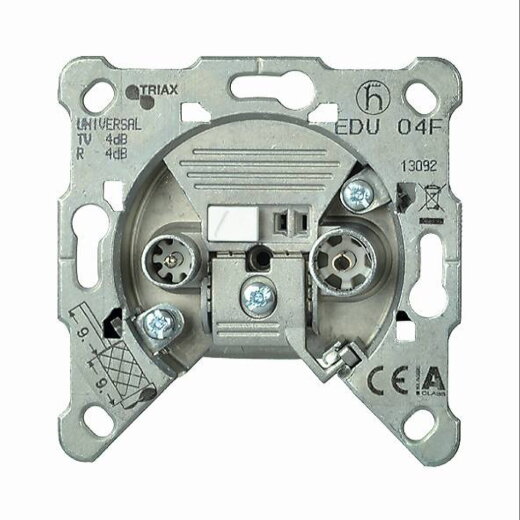 ELSO Antennensteckdose 162110 Stichleitung ad=5dB bis 2400MHz