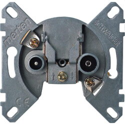 Merten Antennendose 466098 2fach