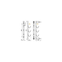 Dehn & Söhne Haltevorrichtung 700014 HV 3HH SZ...
