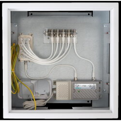 Axing CATV-Montageschrank BZU 40-08  max. 8 Teilnehmer...