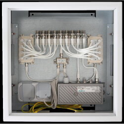 Axing CATV-Montageschrank BZU 40-16  max. 16 Teilnehmer...