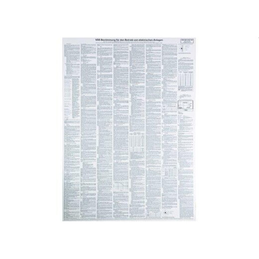 Dehn & Söhne Hinweisschild WHS AH VDEB BEA VDE-Bestimmungen