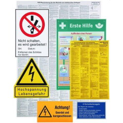 Dehn & Söhne Warn-/Hinweisschildersatz WHSS EA K...