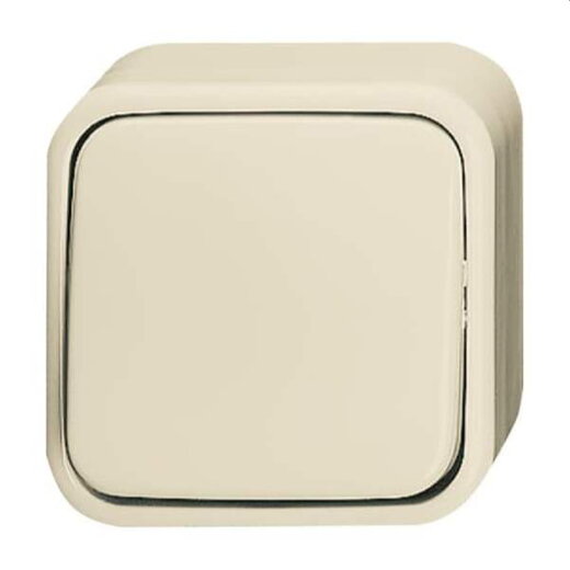 Busch-Jaeger Kreuzschalter 2601/7 AP weiß