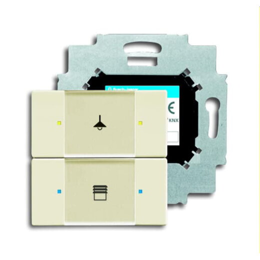 Busch-Jaeger Bedienelement 6126/01-82 2fach elfenbeinweiß