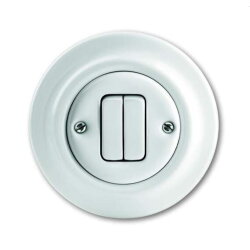 Busch-Jaeger Schaltereinsatz 2002/5 UJ-64 studioweiß