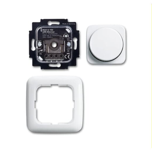 Busch-Jaeger Set 6523 UJ-214-102 Reflex-SI alpinweiß