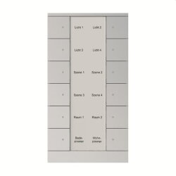 Busch-Jaeger Bedienelement SB/U12.0.11-83 12f.alusilber...