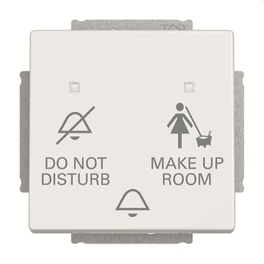 Busch-Jaeger Klingeltaster 2029 UC-84 DND/MUR studioweiß