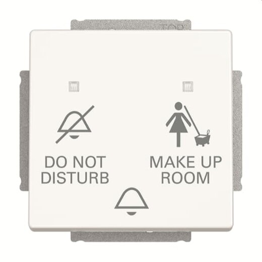 Busch-Jaeger Klingeltaster 2029 UC-884 DND/MUR studioweiß matt