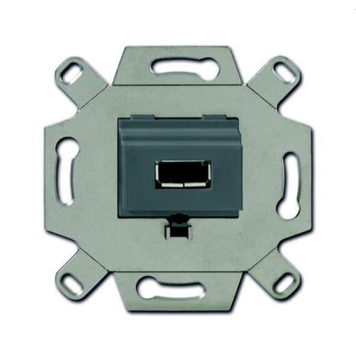 Busch-Jaeger Anschlussdose 0261/13 grau grau