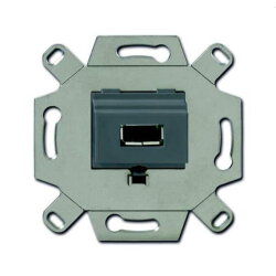 Busch-Jaeger Anschlussdose 0261/13 grau grau