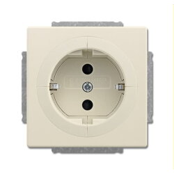 Busch-Jaeger Steckdose 20 EUAB-82 elfenbeinweiß
