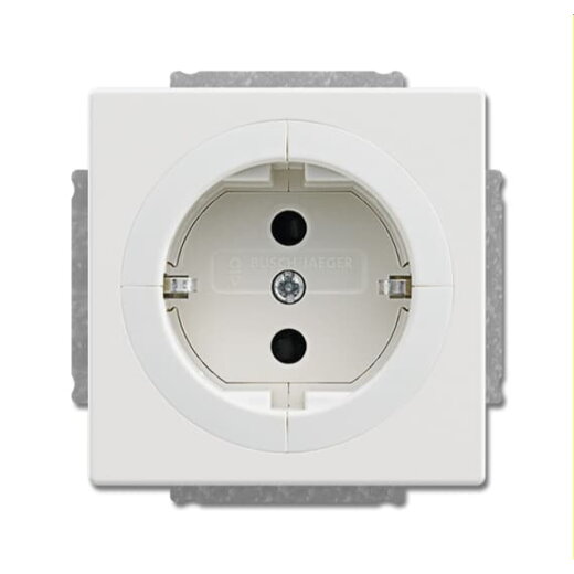 Busch-Jaeger Steckdose 20 EUAB-884 studioweiß matt