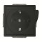 Busch-Jaeger Steckdose 20 EUCBDR-885 schwarz matt