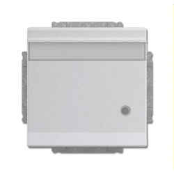 Busch-Jaeger Steckdoseneinsatz 20 EUKNBL-83 aluminiumsilber