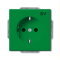 Busch-Jaeger Steckdoseneinsatz 20 EUCB-13-82-102 grün RAL 6032