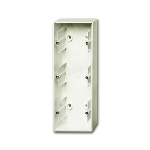 Busch-Jaeger AP-Gehäuse 1703-82 3fach elfenbeinweiß