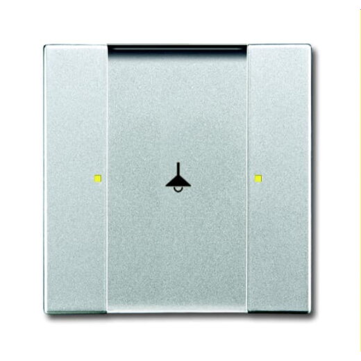 Busch-Jaeger Bedienelement 6125/02-83 1fach aluminiumsilber