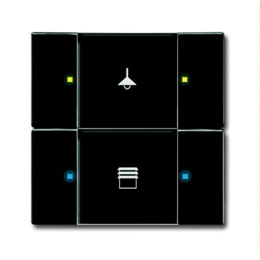 Busch-Jaeger Bedienelement 6126/02-81 2fach anthrazit