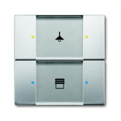 Busch-Jaeger Bedienelement 6126/02-866 2fach Edelstahl