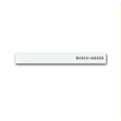 Busch-Jaeger Leiste 6349-811-101 unten weißes Glas