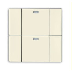 Busch-Jaeger Wandsender 6732-82 WaveLine 2fach...