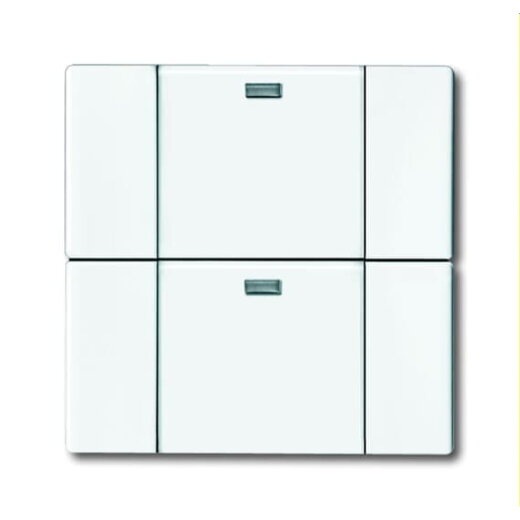 Busch-Jaeger Wandsender 6732-84 WaveLine 2fach studioweiß