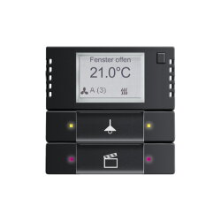 Busch-Jaeger Bedienelement 6128/28-885 2/4fach mit RTR...