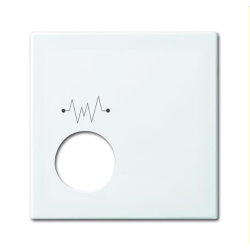 Busch-Jaeger Zentralscheibe 2548-020 F-914 alpinweiß