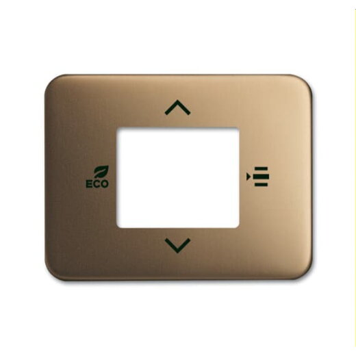 Busch-Jaeger Zentralscheibe 6109/03-21 f.Raumtemperaturregler bronze