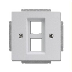 Busch-Jaeger Zentralscheibe 2561-02-83 aluminiumsilber