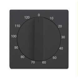 Busch-Jaeger Zentralscheibe 1771-81-103 mit Drehknopf...