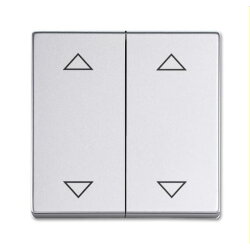 Busch-Jaeger Wippe 1785 JA/02-83 solo aluminiumsilber