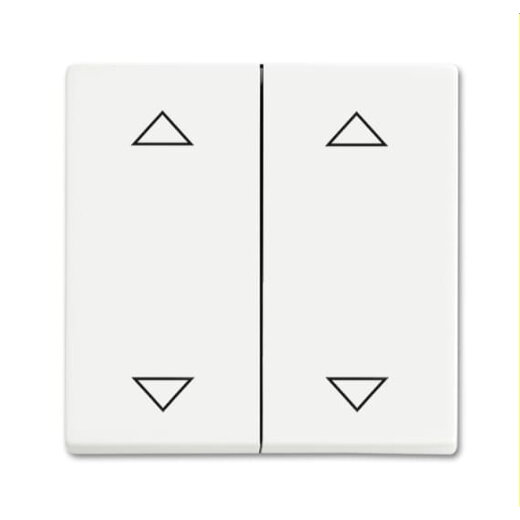 Busch-Jaeger Wippe 1785 JA/02-884 solo studioweiß matt