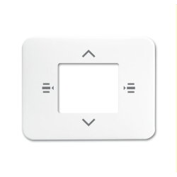 Busch-Jaeger Zentralscheibe 6108/61-24G studioweiß