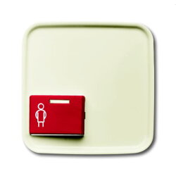 Busch-Jaeger Zentralscheibe 2548-022 A-212-101 SI weiß