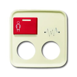 Busch-Jaeger Zentralscheibe 2548-071 D-212-101 SI weiß