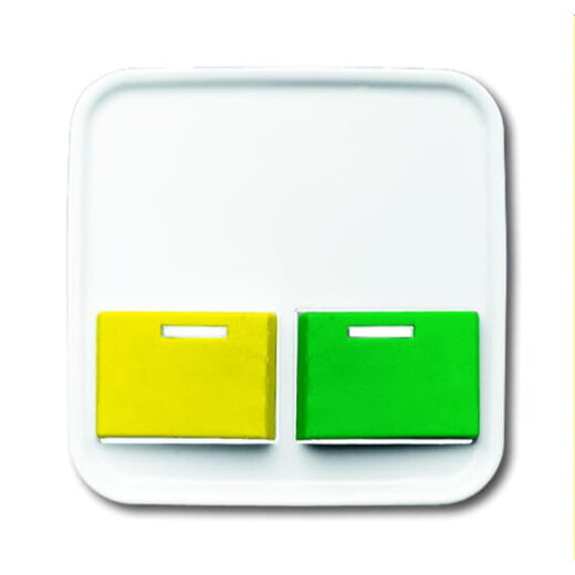 Busch-Jaeger Zentralscheibe 2548-642 E-214-101 Relfex-SI alpinweiß