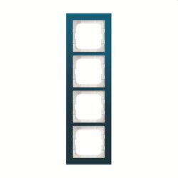 Busch-Jaeger Abdeckrahmen 1724-228 4-fach Glas Ozean