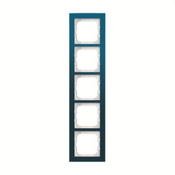 Busch-Jaeger Abdeckrahmen 1725-228 5-fach Glas Ozean