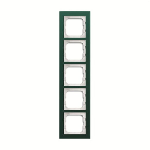Busch-Jaeger Abdeckrahmen 1725-226 5-fach Glas Avocado