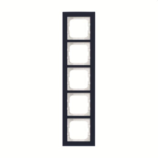 Busch-Jaeger Abdeckrahmen 1725-223 5-fach Glas Purpur