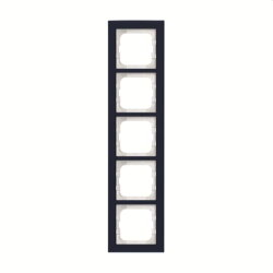 Busch-Jaeger Abdeckrahmen 1725-223 5-fach Glas Purpur