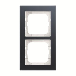 Busch-Jaeger Abdeckrahmen 1722-229 2-fach Glas Auster