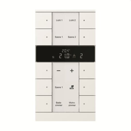 Busch-Jaeger Raumtemperaturregler SBR/U10.0.11-884 HVAC 10-f.stu-ws mt
