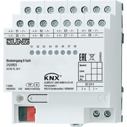 Jung KNX Binäreingang 8fach 2128REG