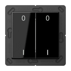 Jung EnOcean Funk-Wandsender 4-kanalig, Symbole 0 I,...